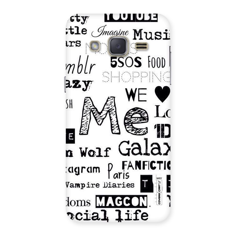 Love Things Back Case for Galaxy J2