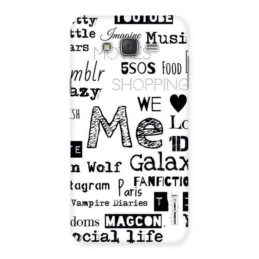 Love Things Back Case for Galaxy J7