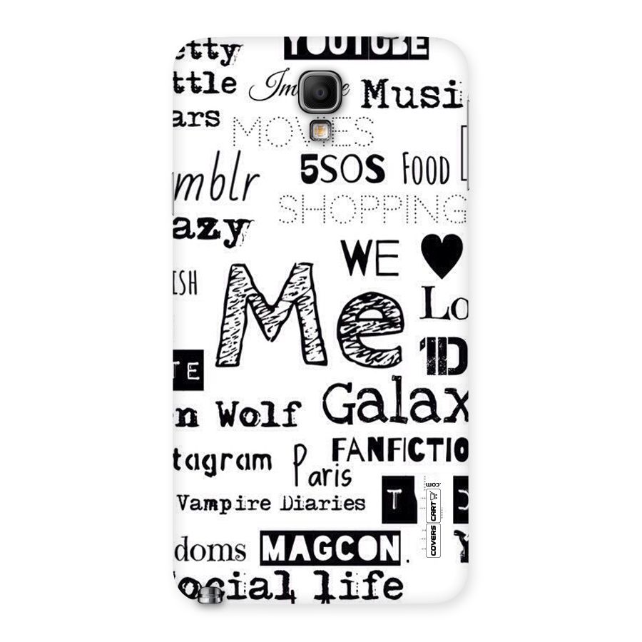 Love Things Back Case for Galaxy Note 3 Neo