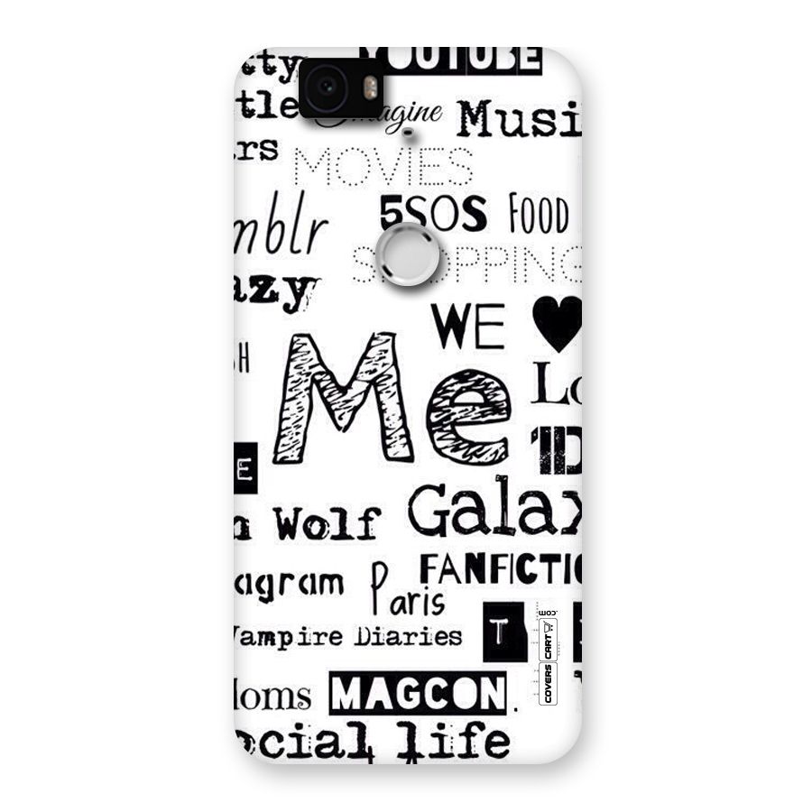 Love Things Back Case for Google Nexus-6P