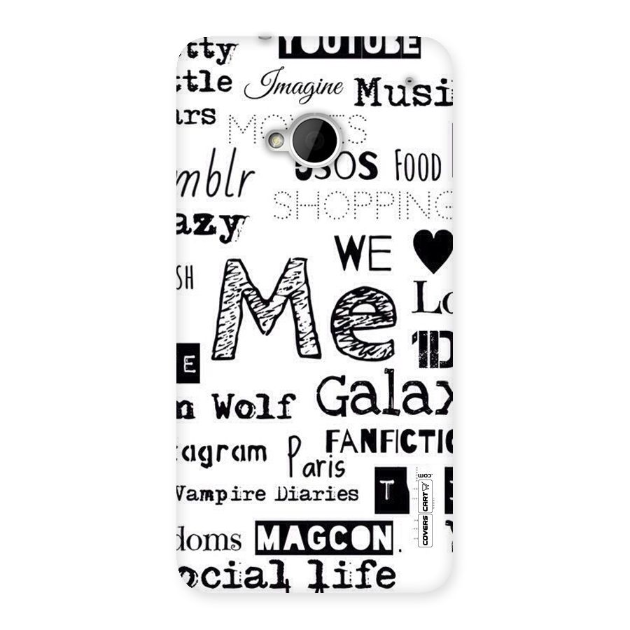 Love Things Back Case for HTC One M7