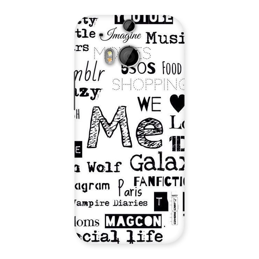 Love Things Back Case for HTC One M8