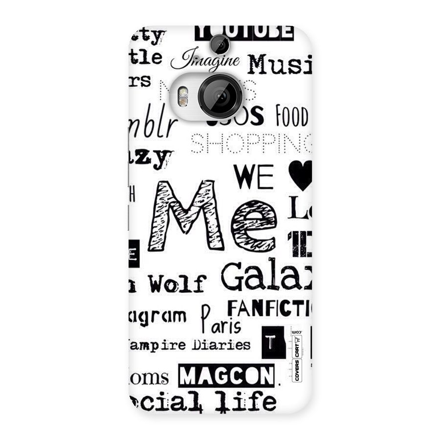 Love Things Back Case for HTC One M9 Plus