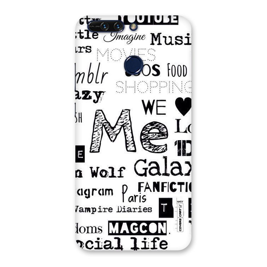 Love Things Back Case for Honor 8 Pro