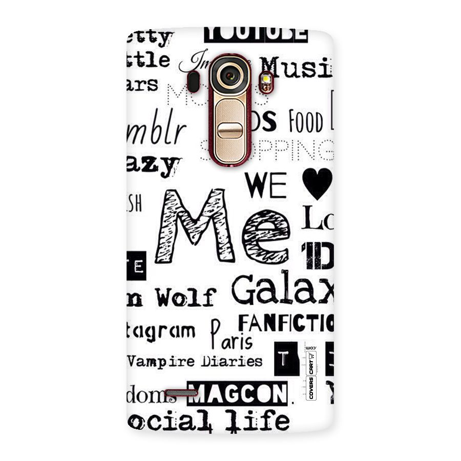 Love Things Back Case for LG G4