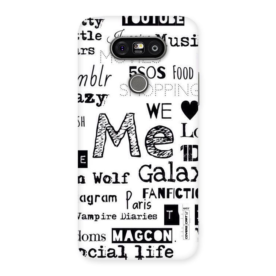 Love Things Back Case for LG G5