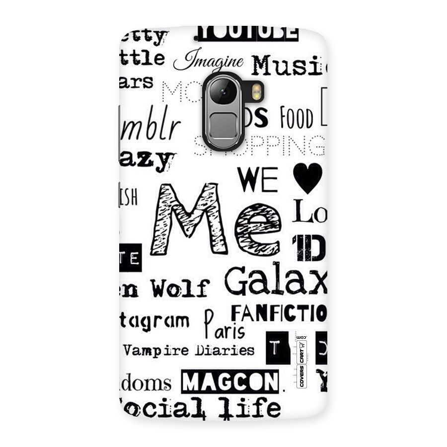 Love Things Back Case for Lenovo K4 Note