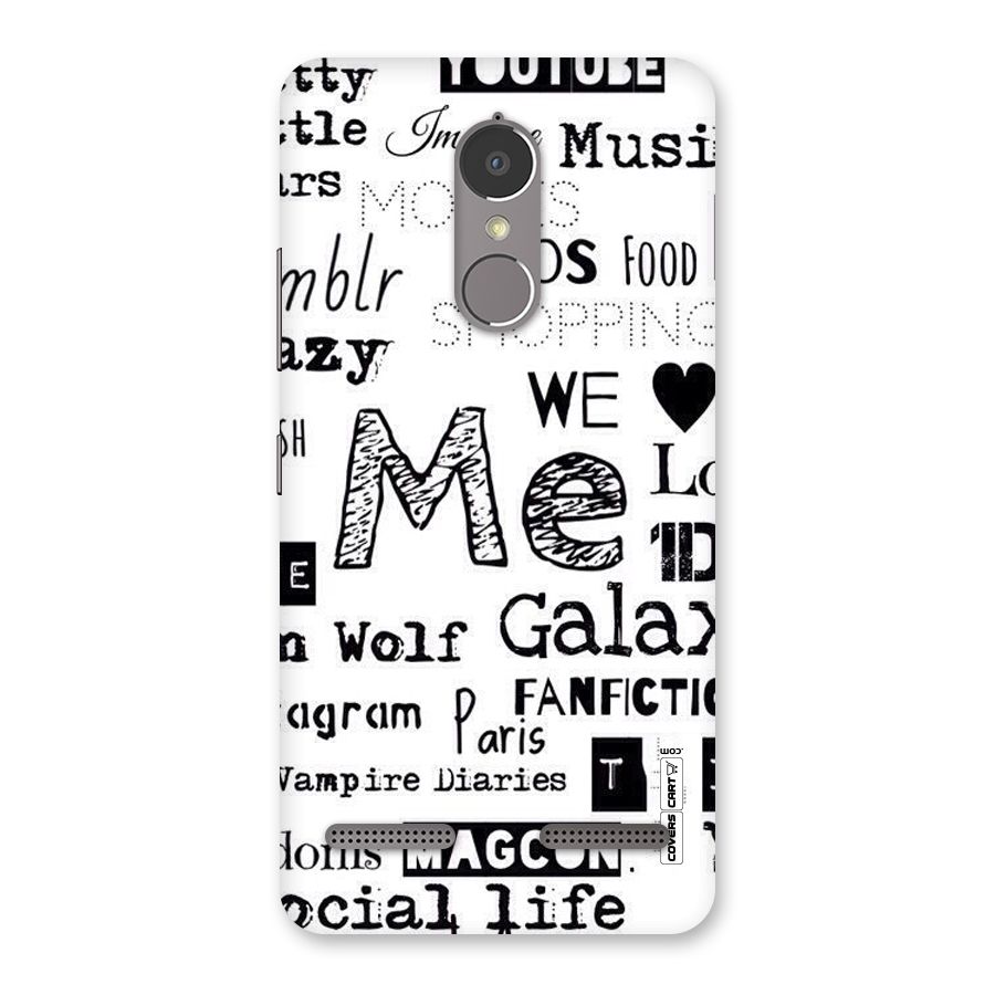 Love Things Back Case for Lenovo K6