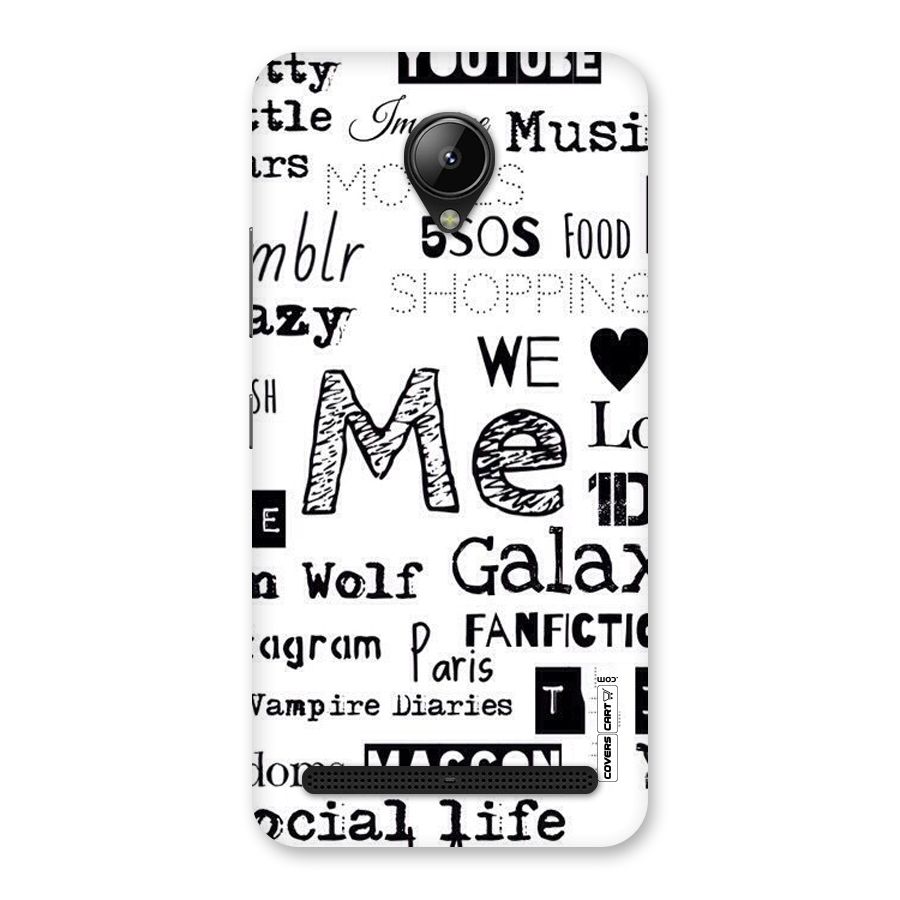 Love Things Back Case for Lenovo C2