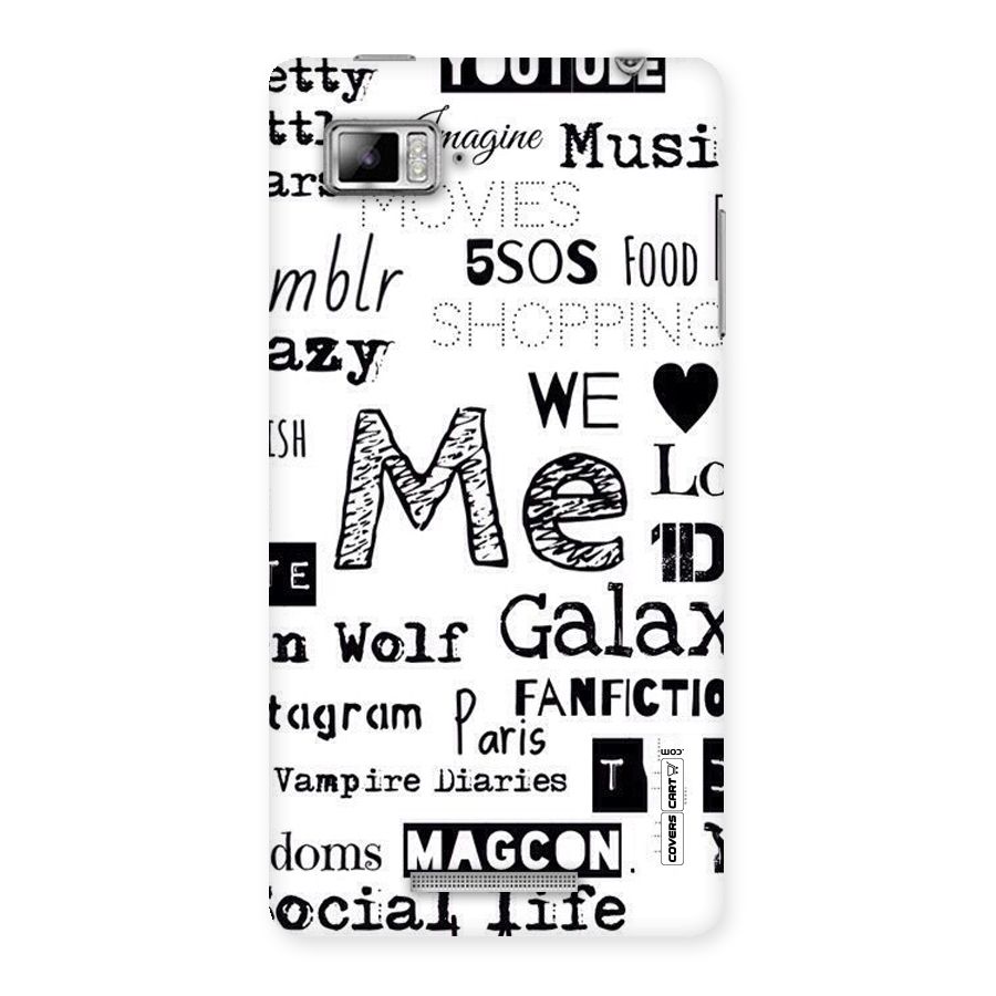 Love Things Back Case for Lenovo Vibe Z K910