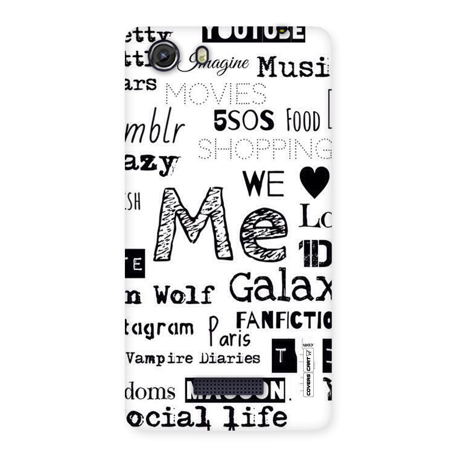 Love Things Back Case for Micromax Unite 3