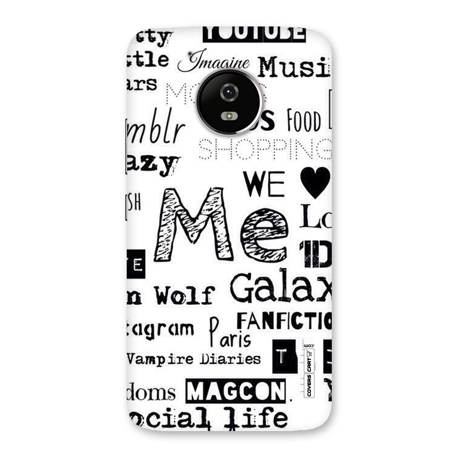 Love Things Back Case for Moto G5
