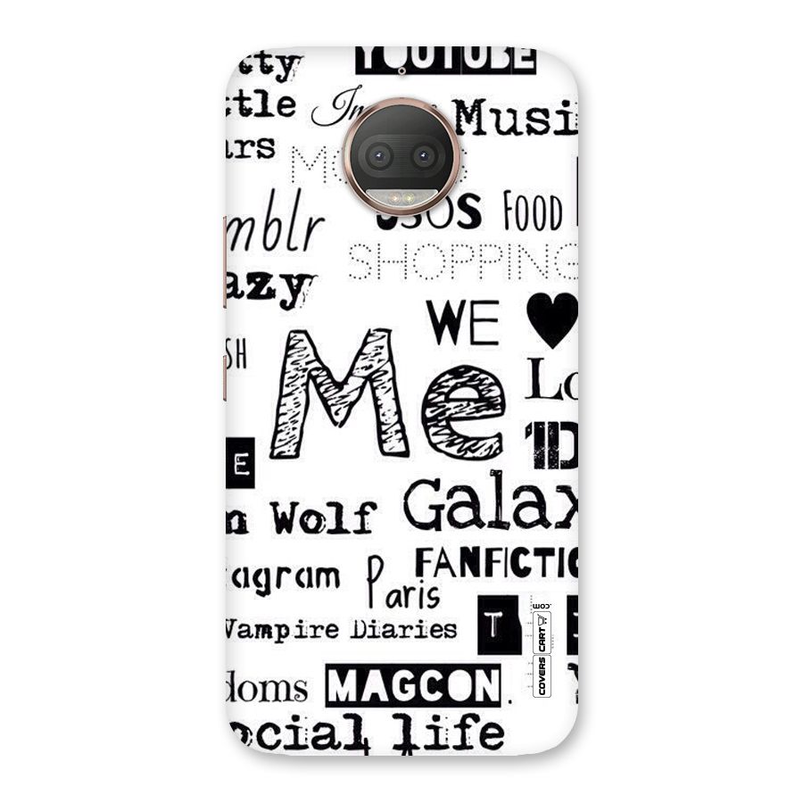 Love Things Back Case for Moto G5s Plus