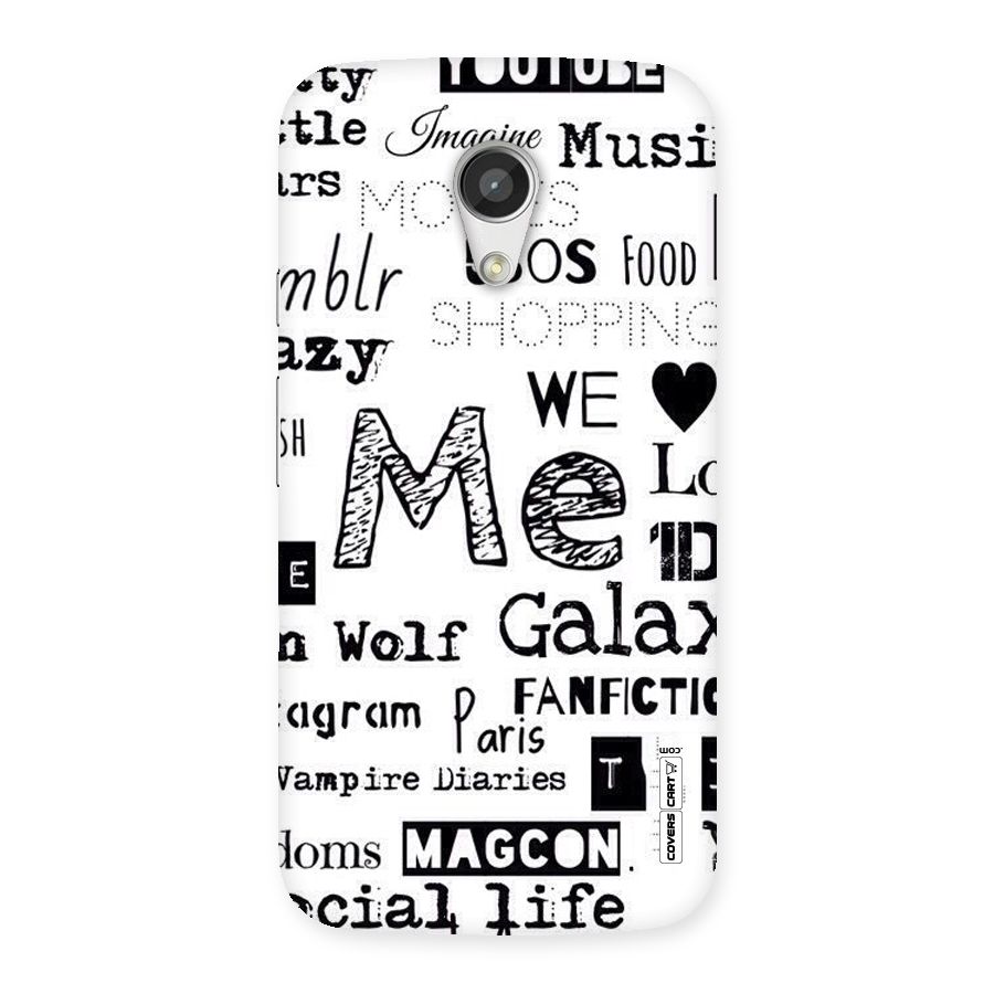 Love Things Back Case for Moto G 2nd Gen