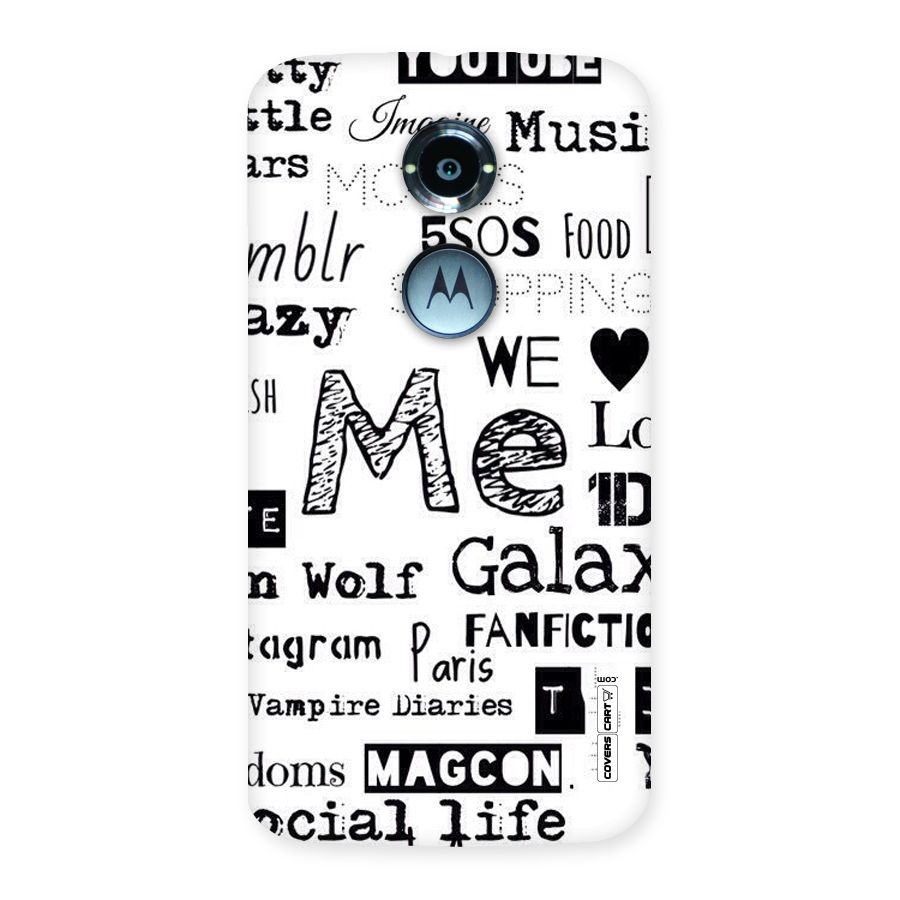Love Things Back Case for Moto X 2nd Gen