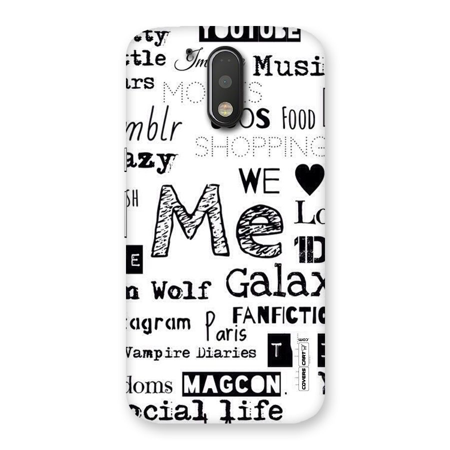 Love Things Back Case for Motorola Moto G4 Plus