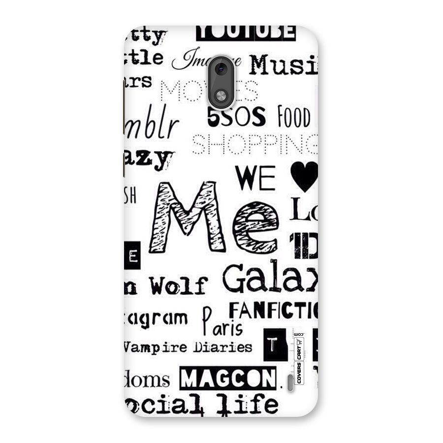 Love Things Back Case for Nokia 2