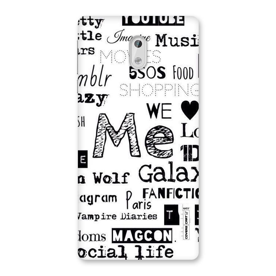 Love Things Back Case for Nokia 3