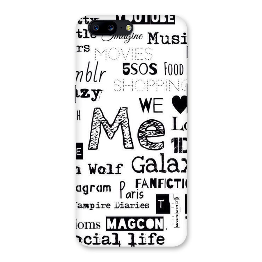 Love Things Back Case for OnePlus 5