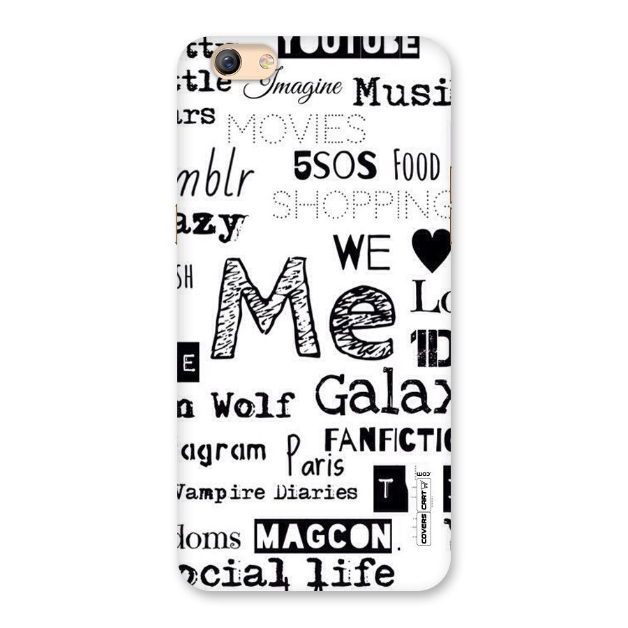 Love Things Back Case for Oppo F3 Plus