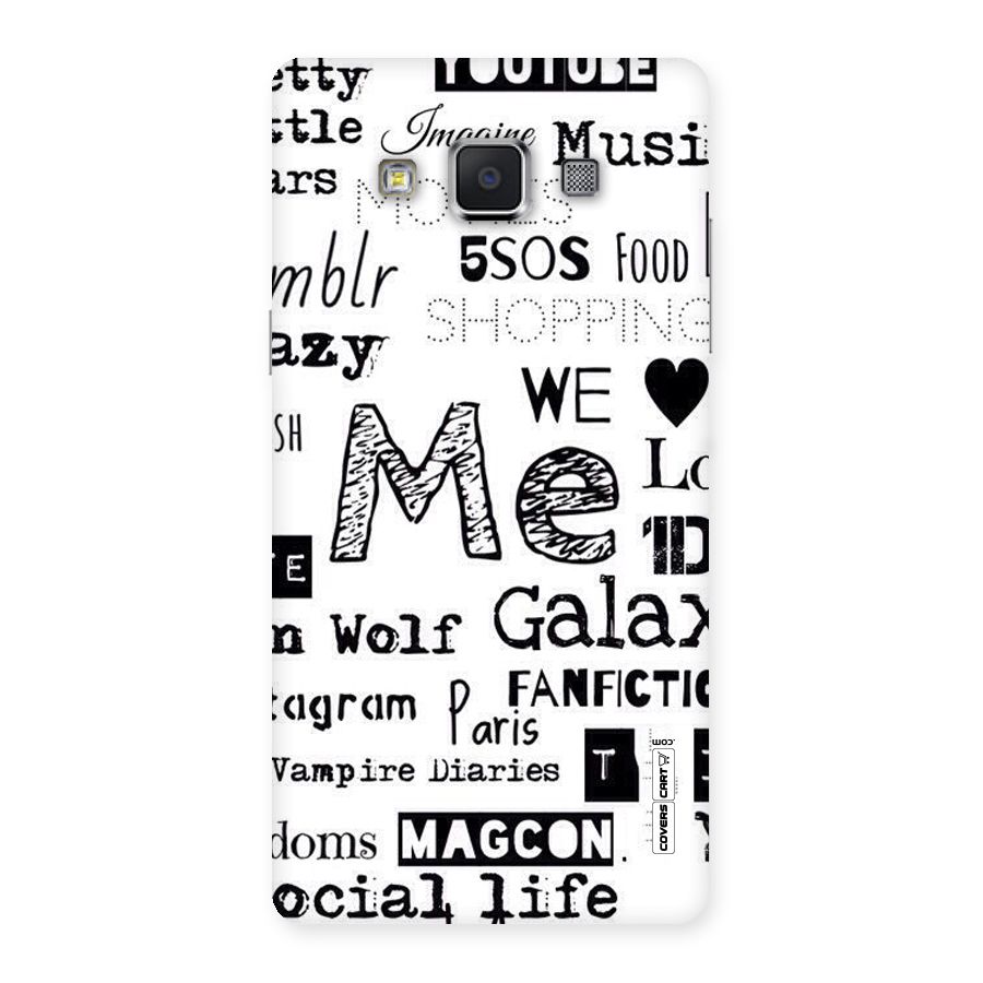 Love Things Back Case for Samsung Galaxy A5