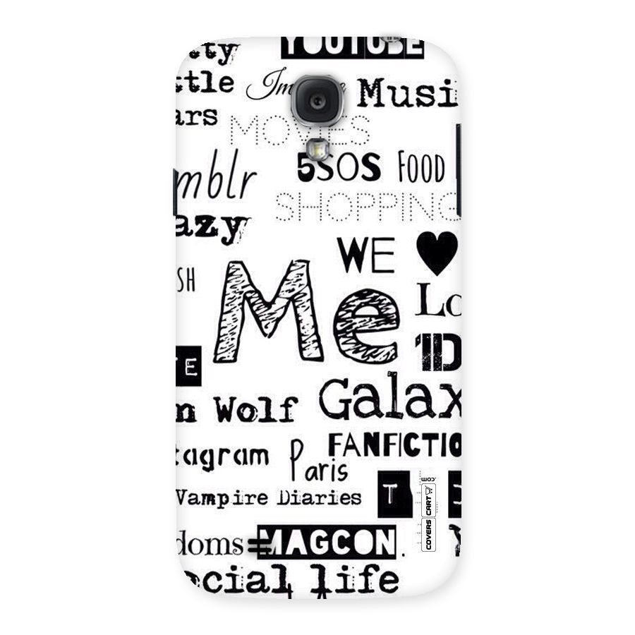 Love Things Back Case for Samsung Galaxy S4