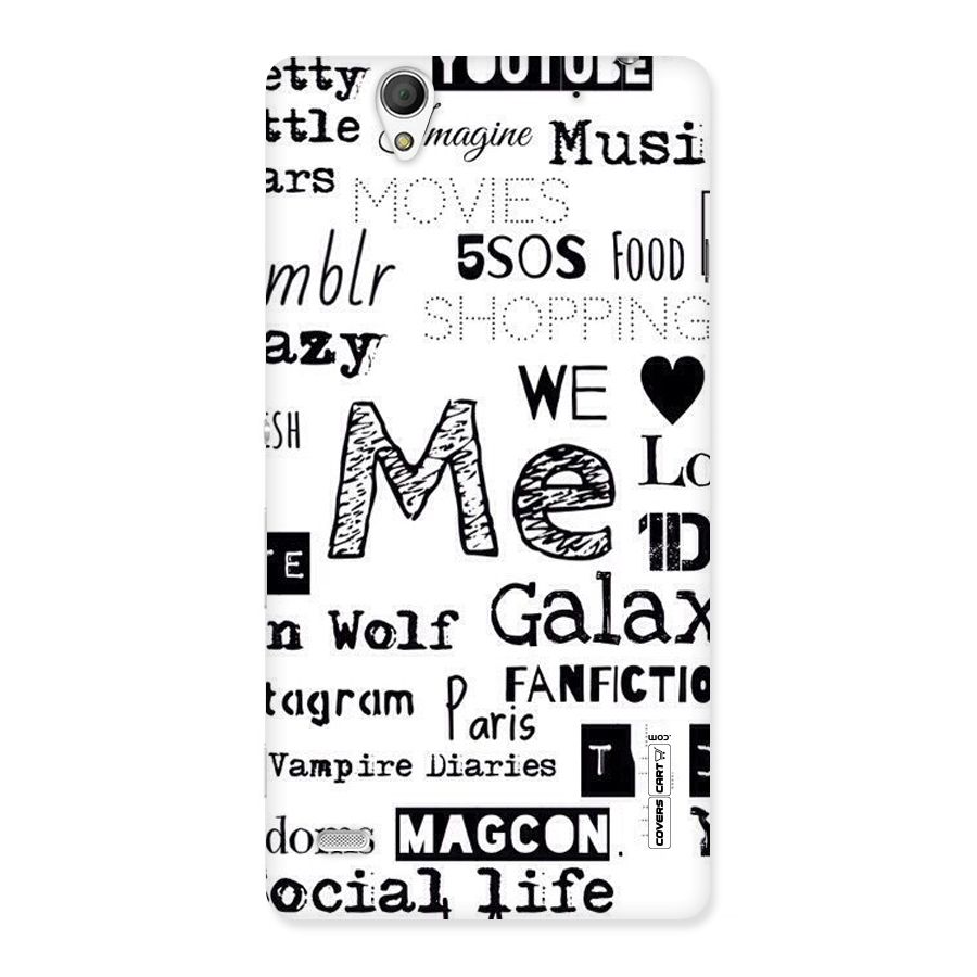 Love Things Back Case for Sony Xperia C4