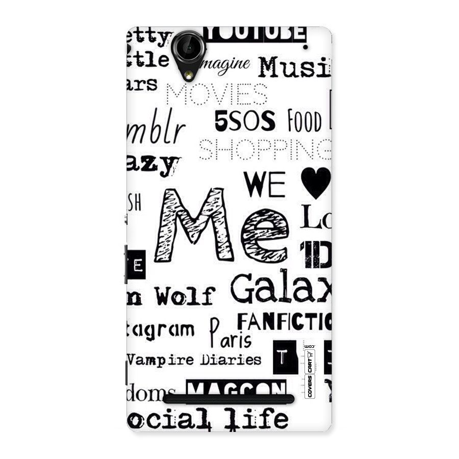 Love Things Back Case for Sony Xperia T2