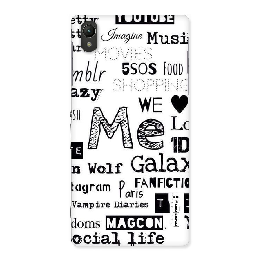 Love Things Back Case for Sony Xperia Z1