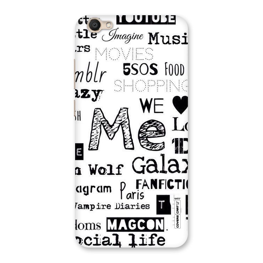 Love Things Back Case for Vivo V5