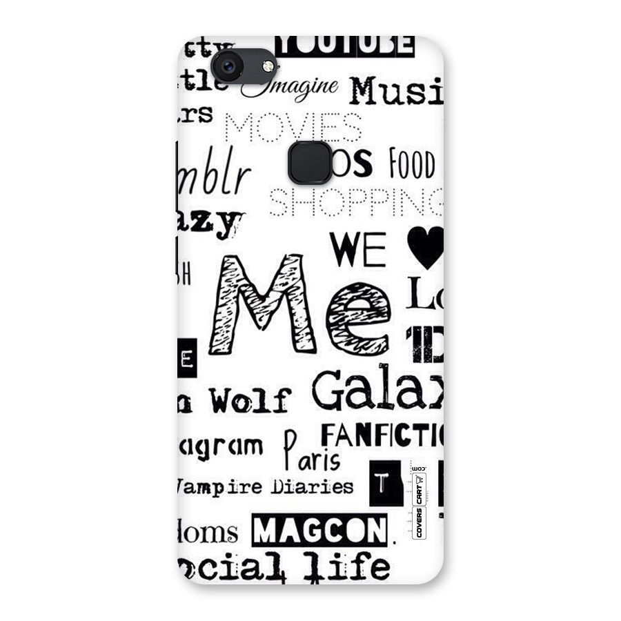 Love Things Back Case for Vivo V7 Plus