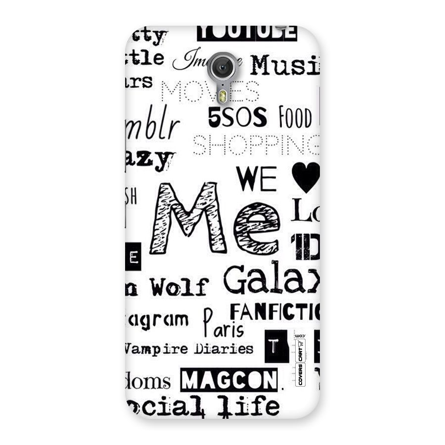 Love Things Back Case for Zuk Z1