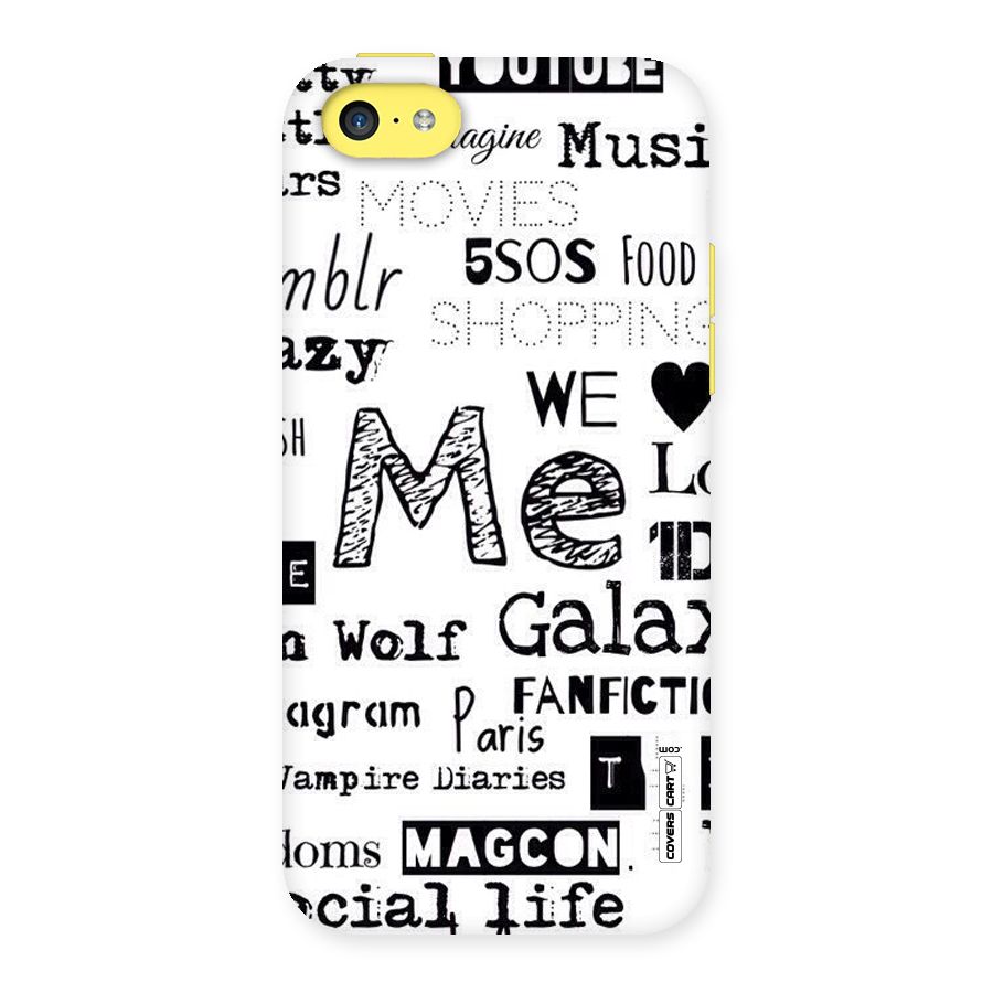 Love Things Back Case for iPhone 5C
