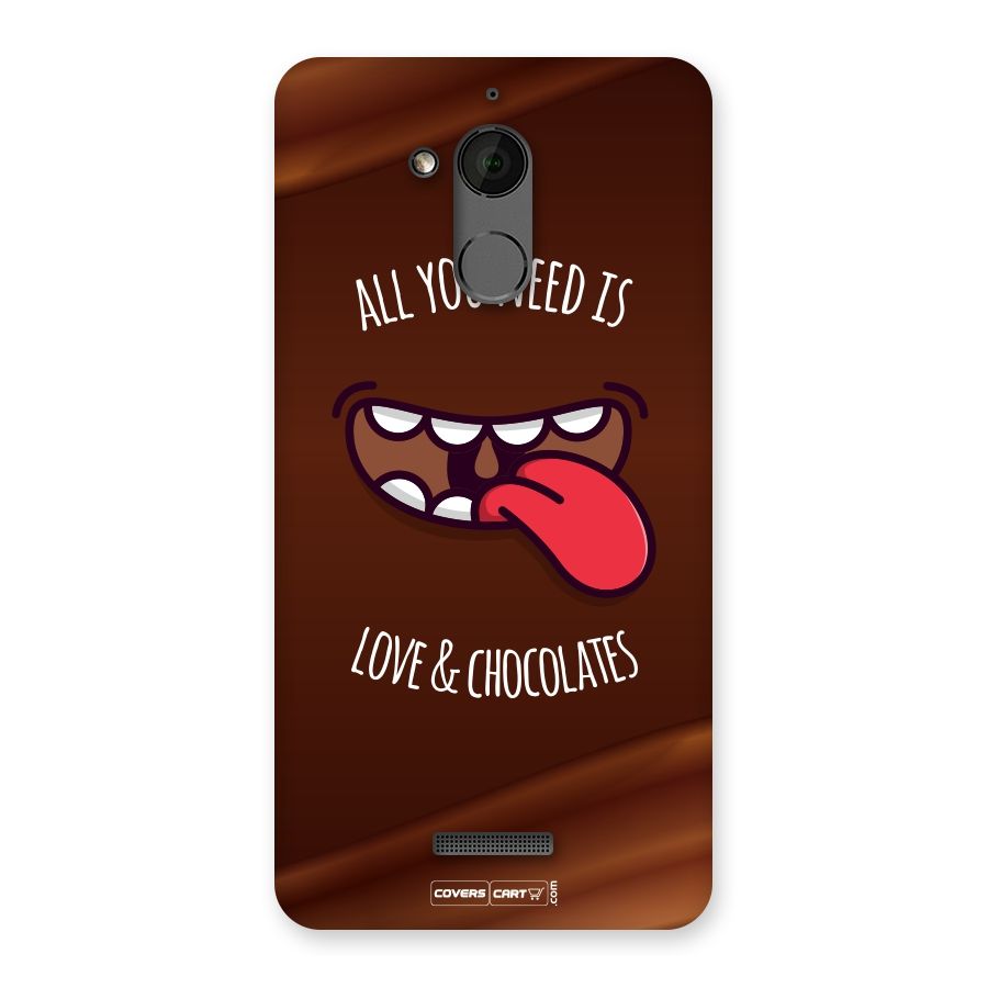 Love and Chocolates Back Case for Coolpad Note 5