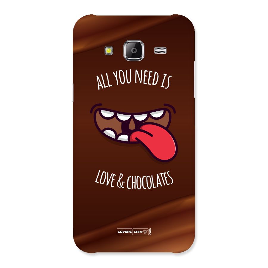 Love and Chocolates Back Case for Galaxy Grand Prime