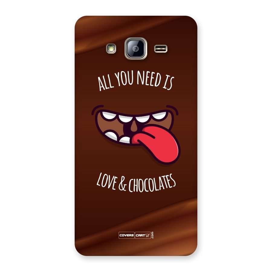 Love and Chocolates Back Case for Galaxy On5