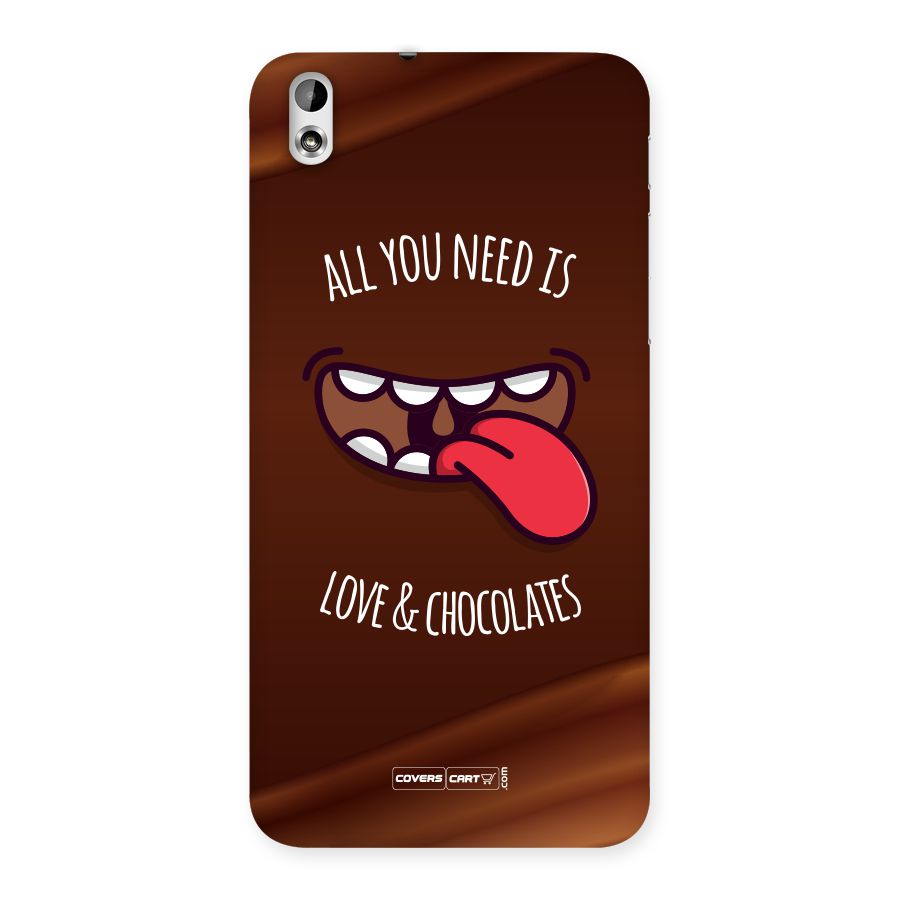 Love and Chocolates Back Case for HTC Desire 816g