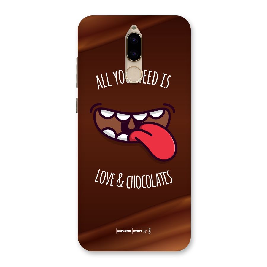 Love and Chocolates Back Case for Honor 9i