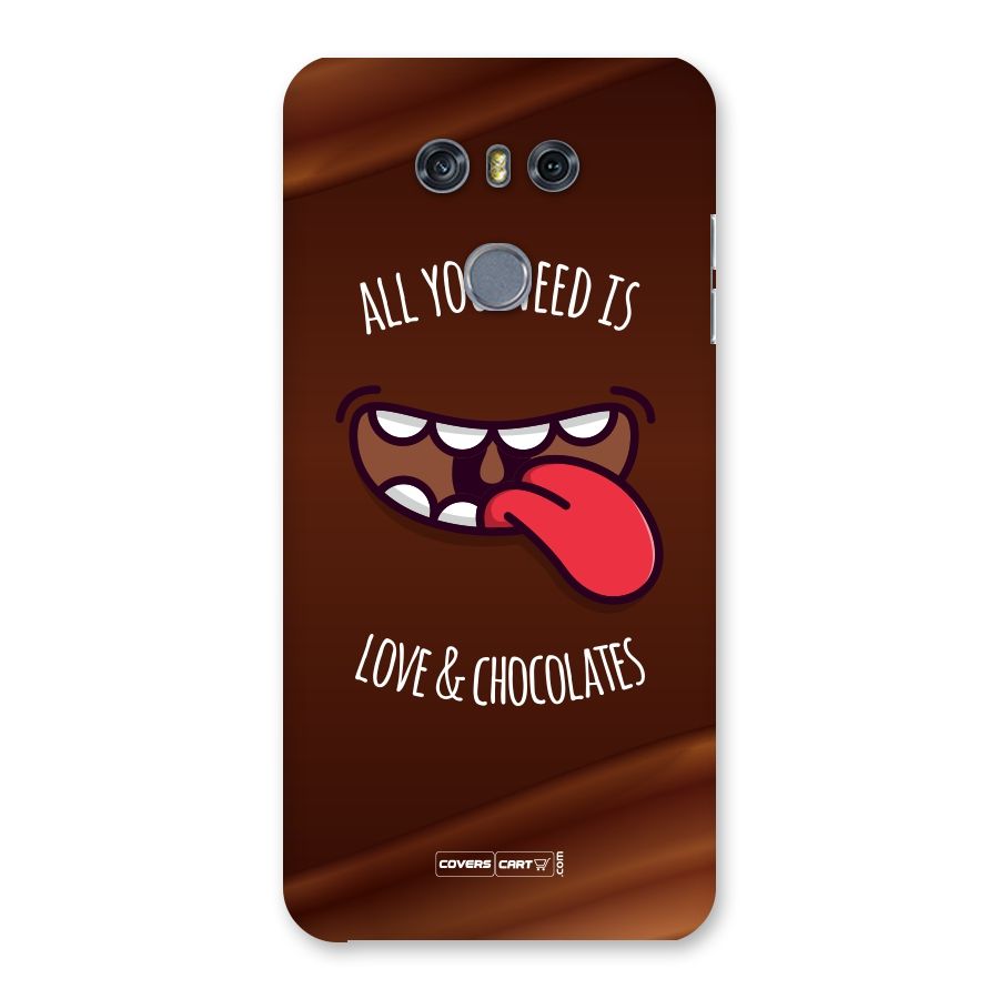 Love and Chocolates Back Case for LG G6