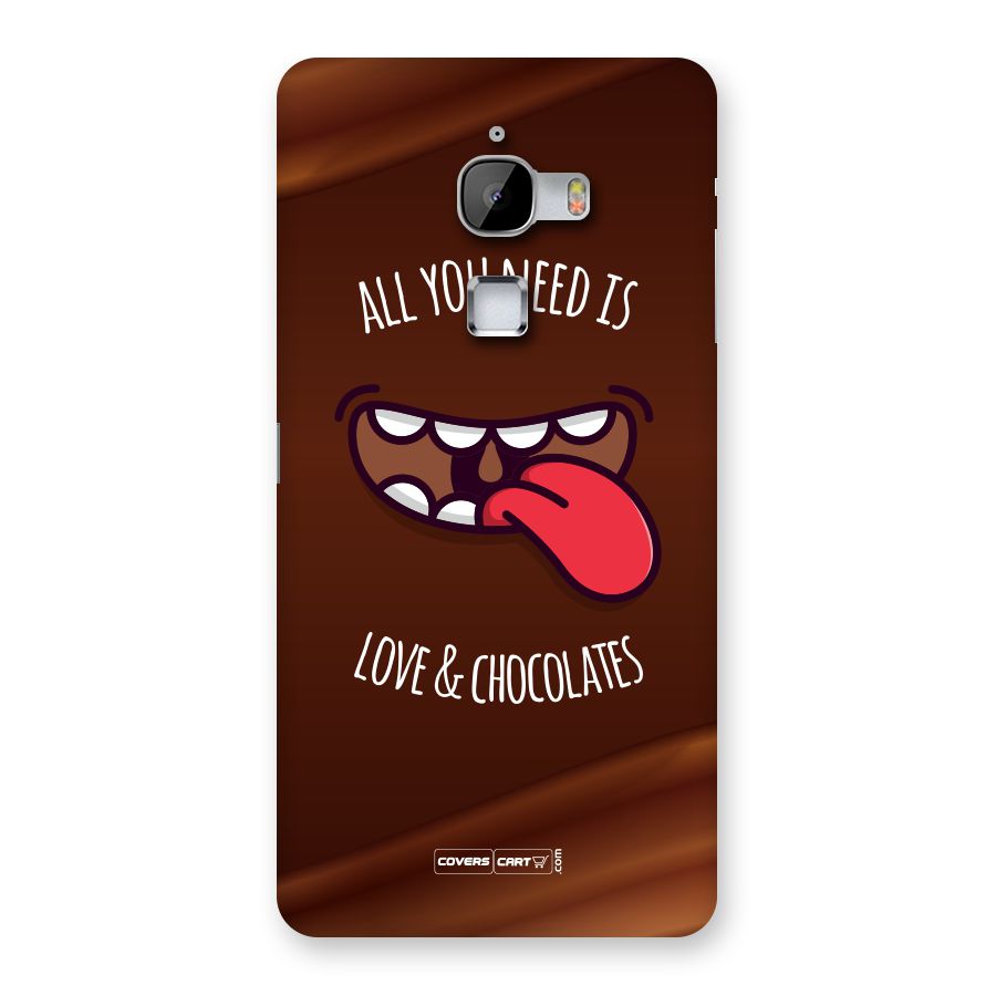 Love and Chocolates Back Case for LeTV Le Max