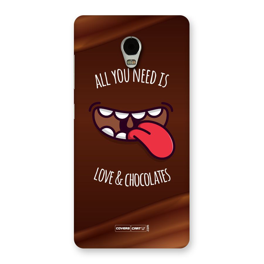 Love and Chocolates Back Case for Lenovo Vibe P1