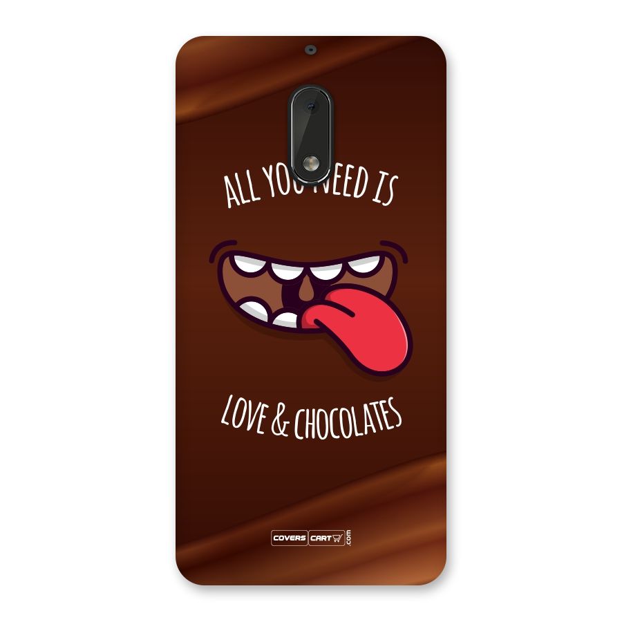 Love and Chocolates Back Case for Nokia 6