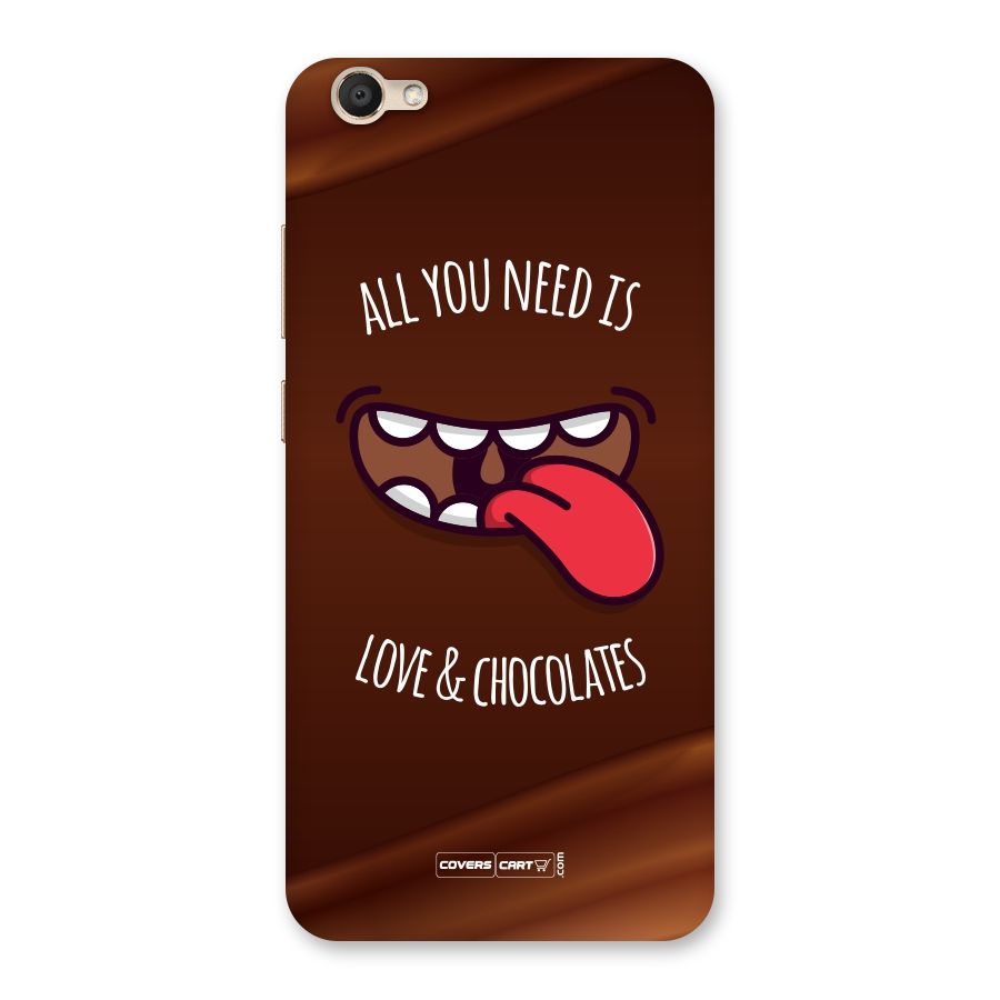 Love and Chocolates Back Case for Vivo V5
