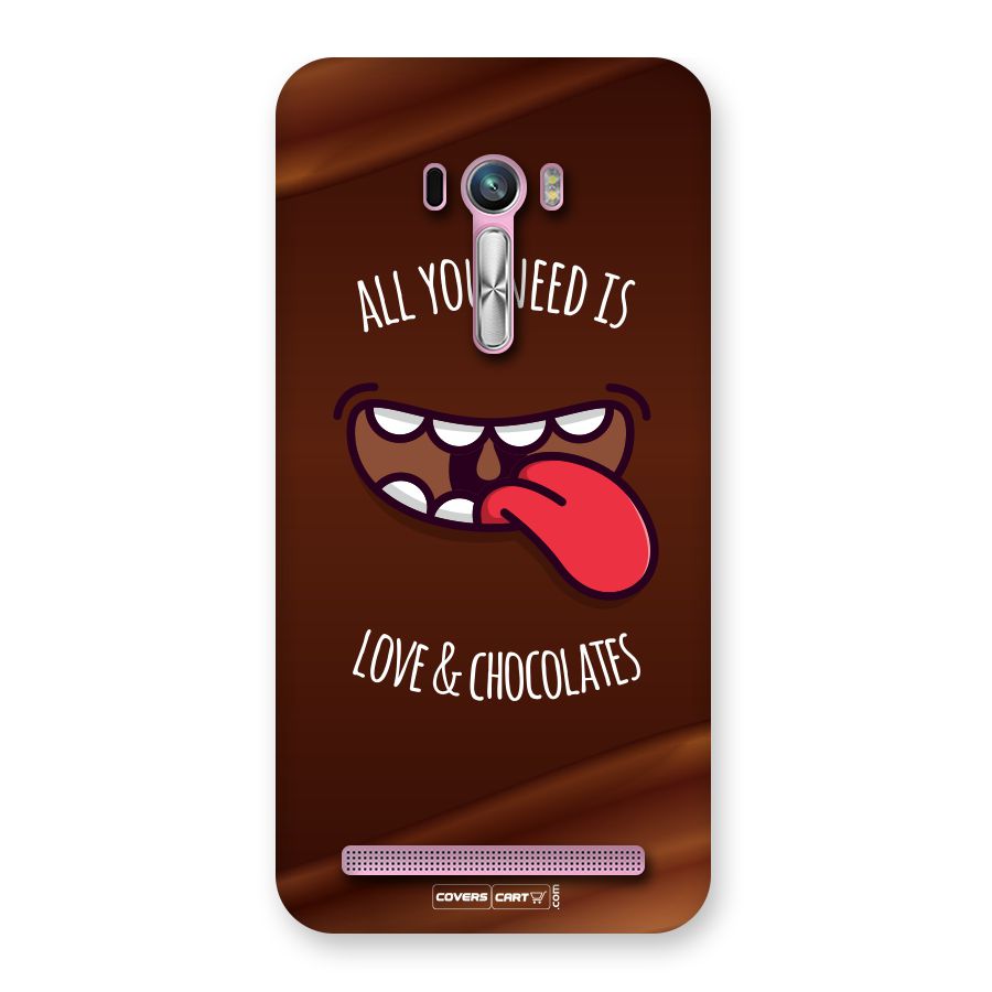 Love and Chocolates Back Case for Zenfone Selfie