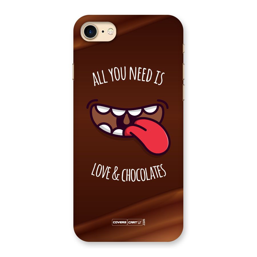 Love and Chocolates Back Case for iPhone 7
