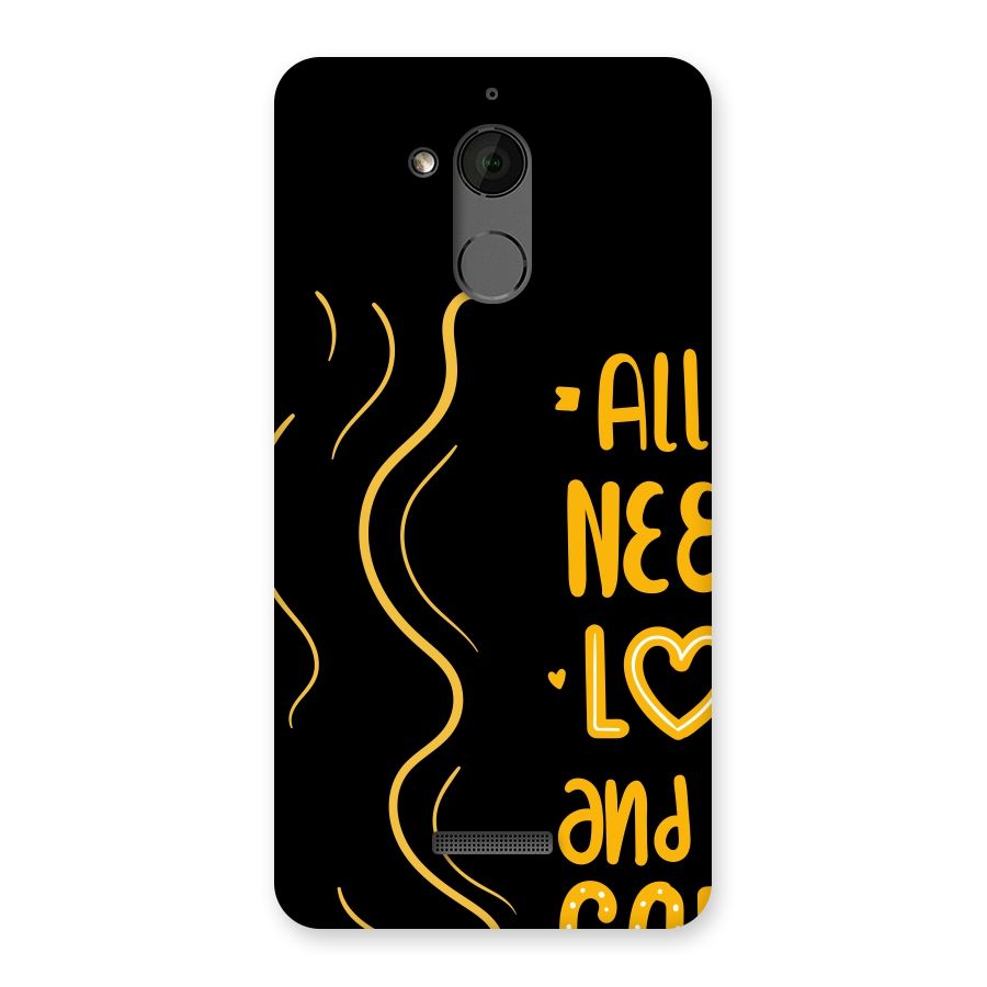 Love and More Coffee Back Case for Coolpad Note 5