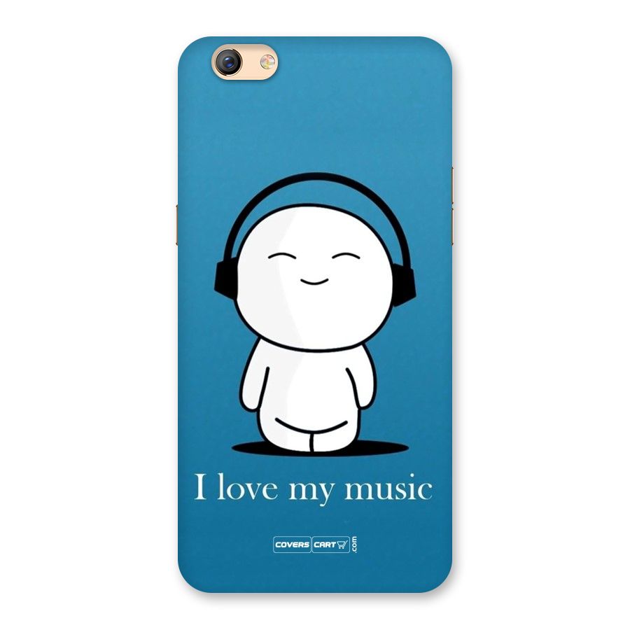 Love for Music Back Case for Oppo F3 Plus