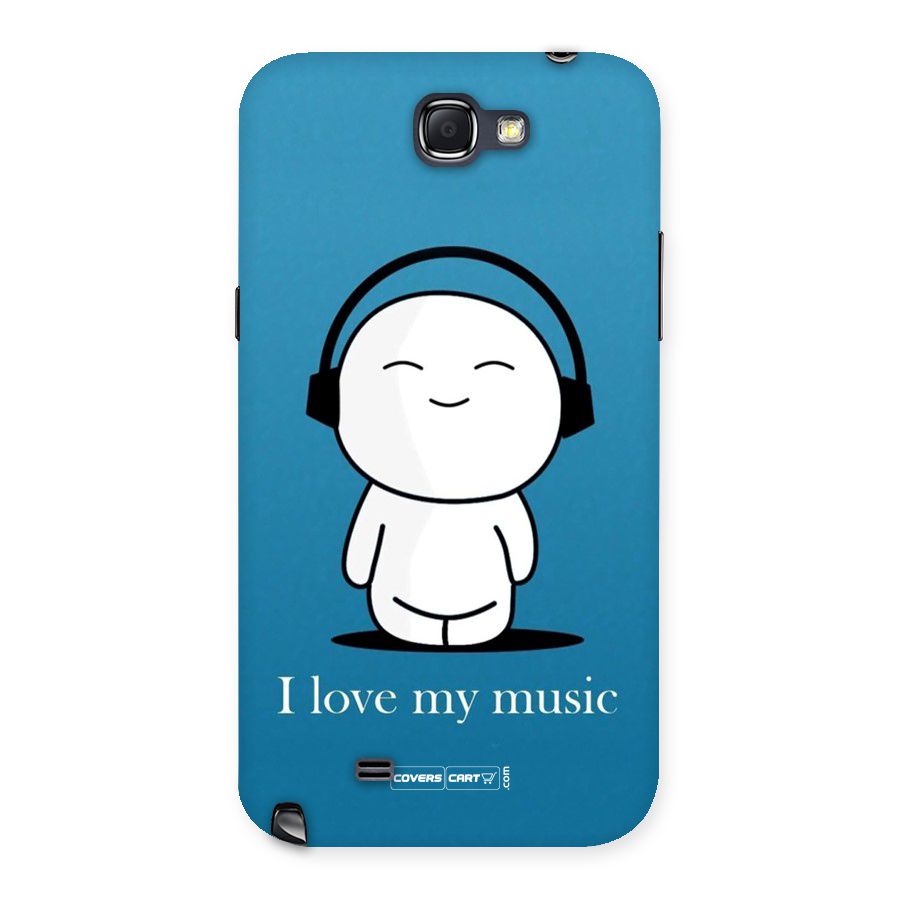 Love for Music Back Case for Galaxy Note 2