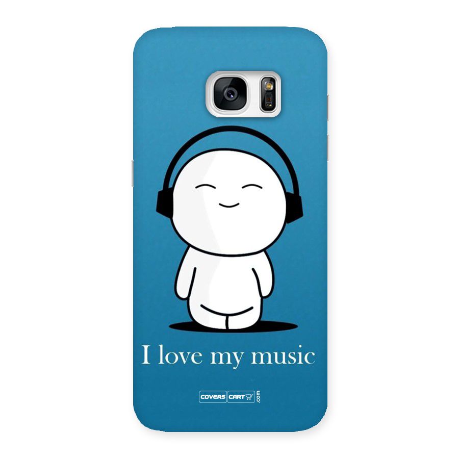 Love for Music Back Case for Galaxy S7 Edge