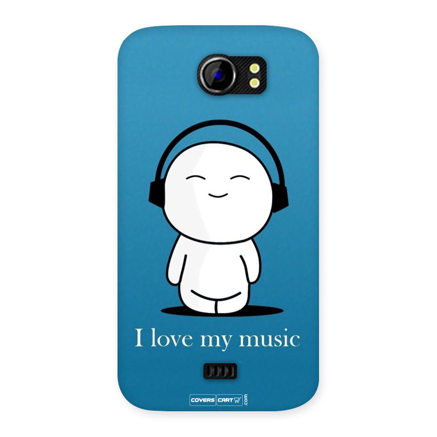 Love for Music Back Case for Micromax Canvas 2 A110
